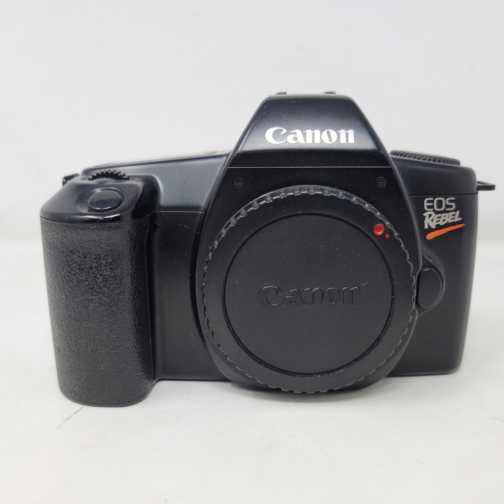 Canon EOS Rebel 35mm SLR Film Camera Body‎ Black Made in Japan